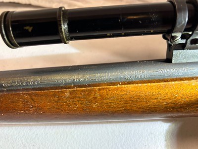 Winchester Mod 69 Target W/ Factory Mounted Scope - Image 10 of 20