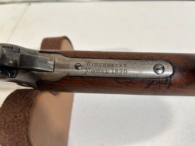 Winchester Mod 1890 First Year Solid Frame - Image 11 of 20