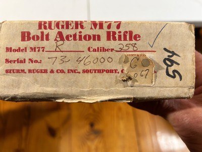 Ruger M-77 Scarce 358 win Tang Safety - Image 20 of 20