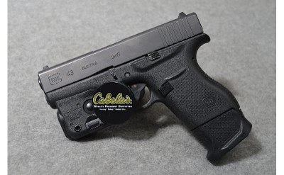 Glock ~ 43 ~ 9 MM Luger - Image 2 of 2