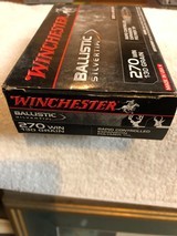 Winchester 270 130 Grain Bilistic Polymer Silver Tip - Packaged 20 Rounds Per Box - 2 of 2