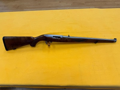 Ruger 10-22 Stainless Full Stock Mannlicher Style 18.5