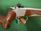Thompson Center contender 20 inch 30-30 - walnut Rifle stock-proper Williams receiver peep site - 5 of 7
