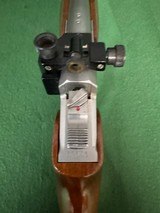 Thompson Center contender 20 inch 30-30 - walnut Rifle stock-proper Williams receiver peep site - 4 of 7