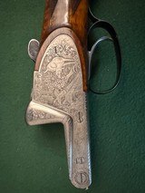 Cased 2 Barrel Beautifully Factory Engraved Trap Set - 32