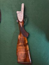 Cased 2 Barrel Beautifully Factory Engraved Trap Set - 32