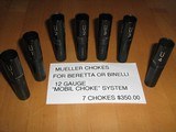 SEVEN MULLER CHOKES FOR BERETTA/bENELLI 12 GAUGE MOBIL CHOKES - 2 of 2