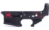 Spike's Tactical, STLS019 Spider, Stripped Lower, Semi-automatic, 223 Rem/556NATO, Black Finish, Color Filled - 1 of 1