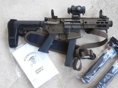 Brigade Manufacturing BMF-9 9MM Pistol Midnight Bronze, Like New