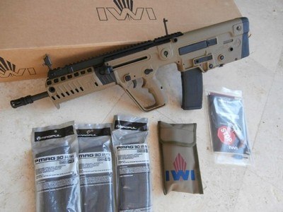 IWI Tavor X95 Bullpup semi-auto Rifle, 5.56 NATO, FDE, UNFIRED
