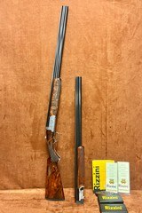 Rizzini Round Body Deluxe 20/28ga two barrel set upgraded exhibition grade wood! preowned TRADES WELCOME! - 1 of 13