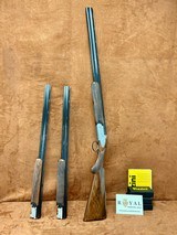 Rizzini Artemis 3 Barrel combo set 20/28/410 ga 3". 29" Spectacular upgraded wood! Trades welcome - 3 of 15