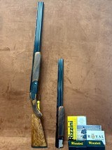 Rizzini Artemis 12ga / 16ga two barrel combo set spectacular CCH and upgraded wood! Left Handed!! TRADES WELCOME!!