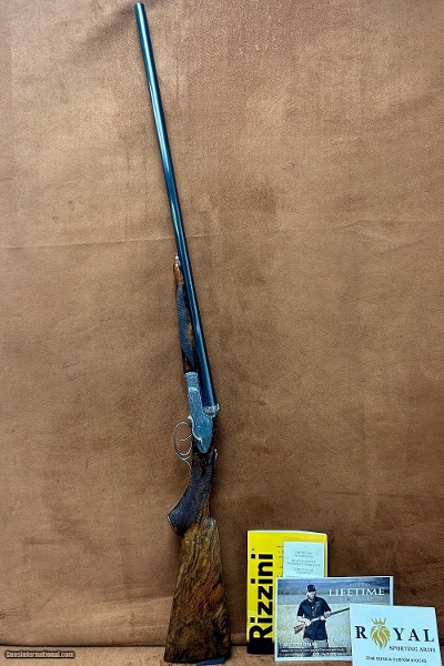 Rizzini BR552 Side Lever Custom Shop Sidelock 20GA 29