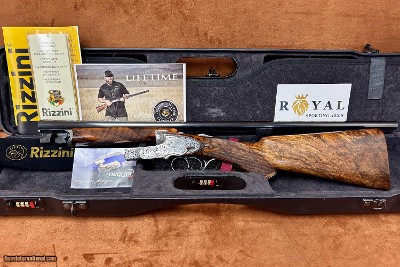 Rizzini BR552 Side Lever Custom Shop Sidelock 20GA 29