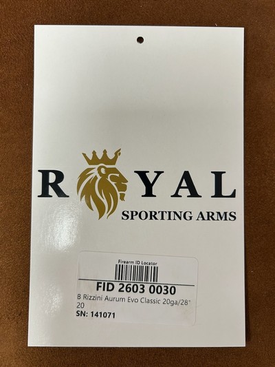 Rizzini Aurum EVO Classic 20GA 28" | 141071 - Image 14 of 16