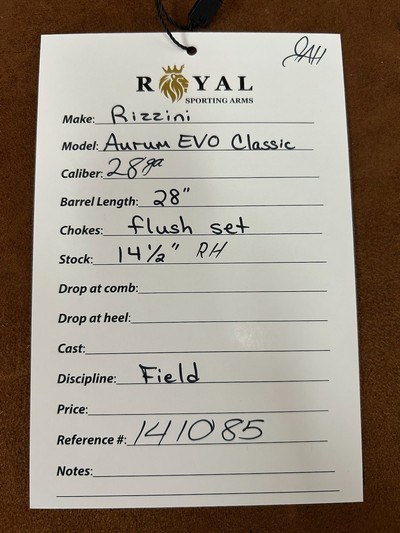 Rizzini Aurum EVO Classic 28GA 28" | 141085 - Image 13 of 16
