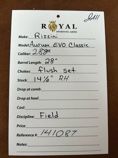 Rizzini Aurum EVO Classic 28GA 28" | 141087 - Image 12 of 15