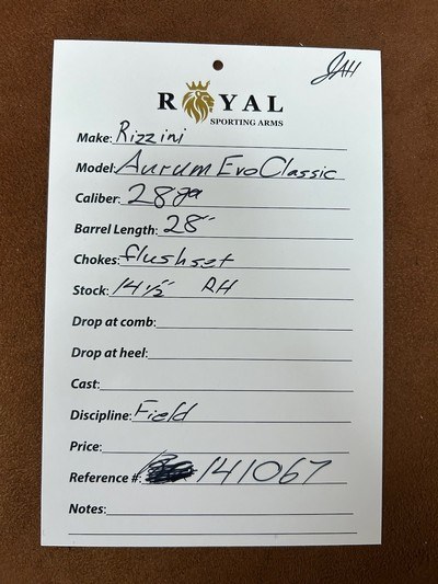 Rizzini Aurum EVO Classic 28GA 28" | 141067 - Image 14 of 17