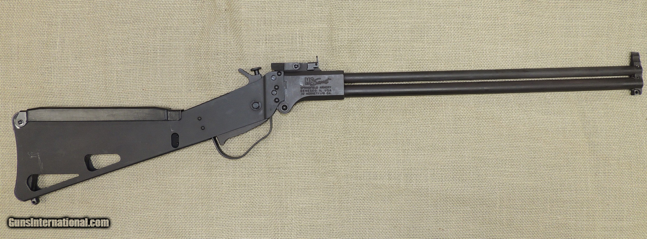 The Springfield Armory M6 Scout Is A 22 Hornet Over 410 Bore Combination Gun