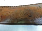 Hand Tooled Genuine Leather Rifle Holster - 4 of 10