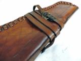 Hand Tooled Genuine Leather Rifle Holster - 10 of 10