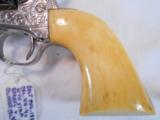 ULTRA RARE ENGRAVED COLT 44-.40 MADE 1883 RELIEF IVORY GRIPS W/DOCUMENTATION- EXTRAS - 8 of 16