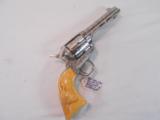 ULTRA RARE ENGRAVED COLT 44-.40 MADE 1883 RELIEF IVORY GRIPS W/DOCUMENTATION- EXTRAS - 3 of 16