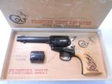 Colt Frontier Scout Single Action "62 with 2 Cyliners .22Mag/.22LR Original Box Unfired Condition - 1 of 13