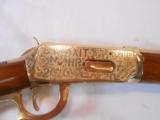 Engraved Gold Plated "Texas Cattleman Assn." Commemorative
Saddle Ring Win Lever Rifle 1894
- 5 of 15