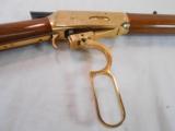Engraved Gold Plated "Texas Cattleman Assn." Commemorative
Saddle Ring Win Lever Rifle 1894
- 11 of 15