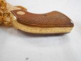 Engraved Gold Plated "Texas Cattleman Assn." CommemorativeColt Army SA 44-40 - 12 of 15