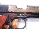 Colt Model 1911 .45 auto one of one hundred, “Lone Star State”
with commemorative number TX063 - 2 of 15