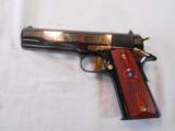 Colt Model 1911 .45 auto one of one hundred, “Lone Star State”
with commemorative number TX063 - 7 of 15