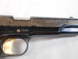 Colt Model 1911 .45 auto one of one hundred, “Lone Star State”
with commemorative number TX063 - 12 of 15