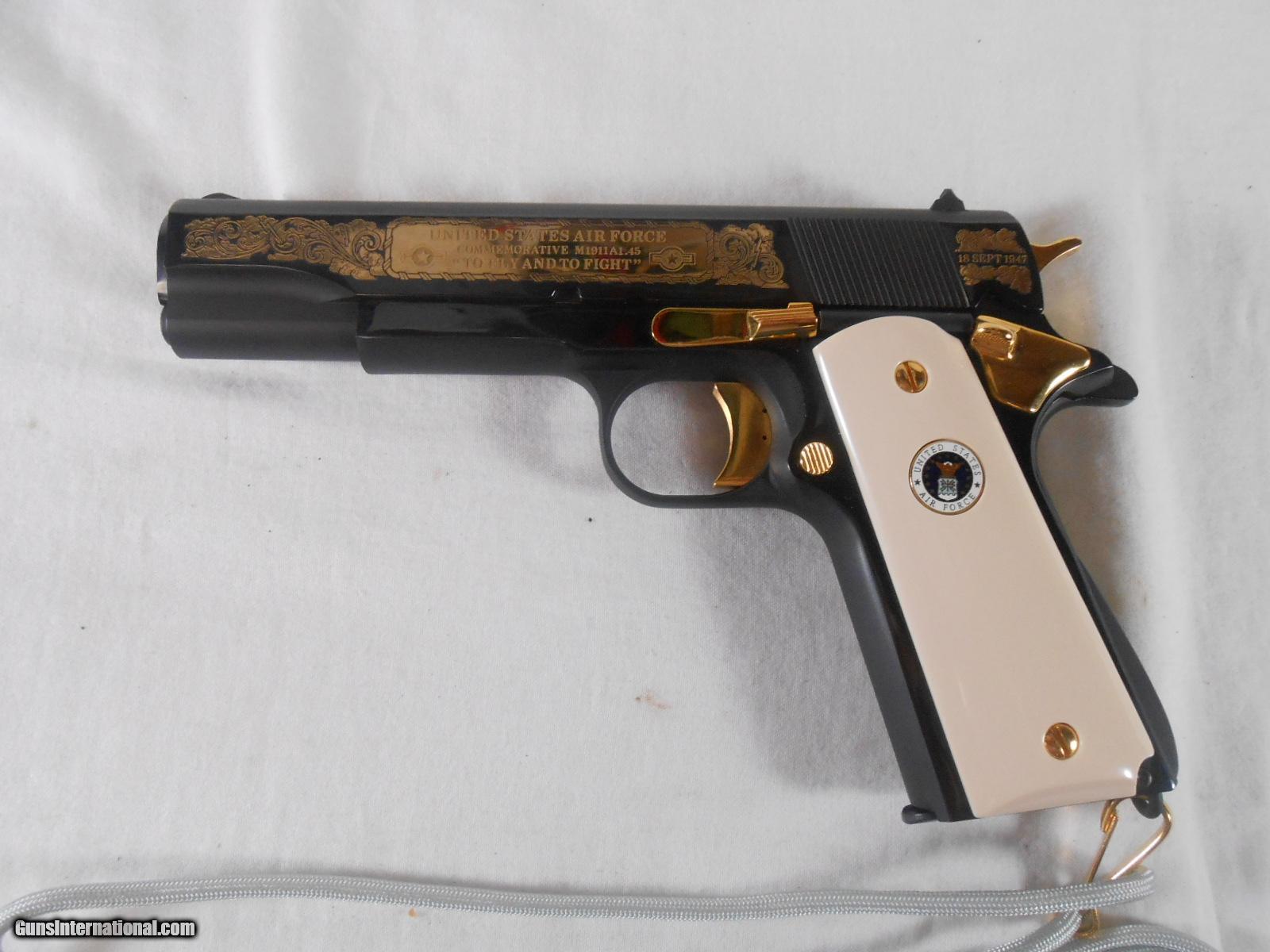 Auto Ordnance U.S. Air Force Commemorative 1911 in Display Unfired From AHF