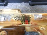GOLD PLATED Auto Ordnance "JOHN DILLINGER Commemorative Thompson Unfired From AHF 1/500 - 10 of 15