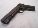 WWII U.S. ARMY ITHACA M1911A1 ISSUED: 1944 W/ORIGINAL ARMY LEATHER HOLSTER - 4 of 14