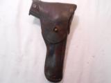 WWII U.S. ARMY ITHACA M1911A1 ISSUED: 1944 W/ORIGINAL ARMY LEATHER HOLSTER - 7 of 14