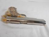 COLT NICKEL MK IV SERIES 70 GOVT MODEL .45 AUTO WITH 10K GOLD AND SILVER GRIPS - 12 of 12