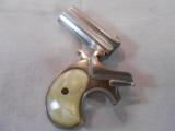  Remington Double Derringer
"DOUBLE ACE" .41 Rim fire Nickle Plated Pearl Grips - 9 of 14