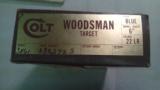 COLT WOODSMAN TARGET .22LR 6" BARREL W/BOX PAPERS - 2 of 14