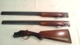 1955 BROWNING SUPERPOSED GARDE I 20GA (2 BARREL SET) WITH CASE AND PAPERS - 1 of 13