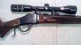 BROWNING B78 FALLING BLOCK 25-06 OCTAGON BBL / WEATHERBY SCOPE
- 3 of 13