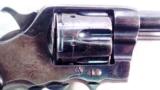 COLT 1895 NAVY DOUBLE ACTION IN 38LC
WITH 6" BBL WOODEN GRIPS STAMPED U.S.N. - 6 of 15