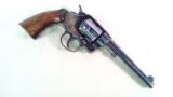 COLT 1895 NAVY DOUBLE ACTION IN 38LC
WITH 6" BBL WOODEN GRIPS STAMPED U.S.N. - 2 of 15