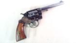 COLT 1895 NAVY DOUBLE ACTION IN 38LC
WITH 6" BBL WOODEN GRIPS STAMPED U.S.N. - 1 of 15