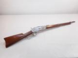 REAR WINCHESTER MODEL 1876 ((FACTORY NICKEL)) SADDLE RING CARBINE W/BAYONET-1885 - 1 of 15