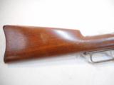 REAR WINCHESTER MODEL 1876 ((FACTORY NICKEL)) SADDLE RING CARBINE W/BAYONET-1885 - 4 of 15