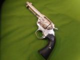 1904 HEAVILY ENGRAVED COLT BISLEY .45 CAL SINGLE ACTION WITH COLT LETTER - 5 of 15